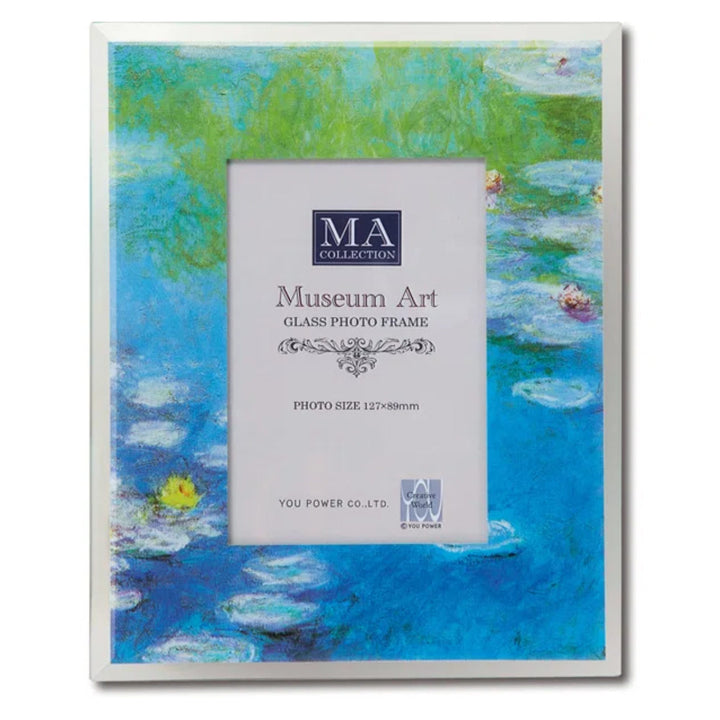 フォトフレーム名画ガラスフォトフレームL判モネ
