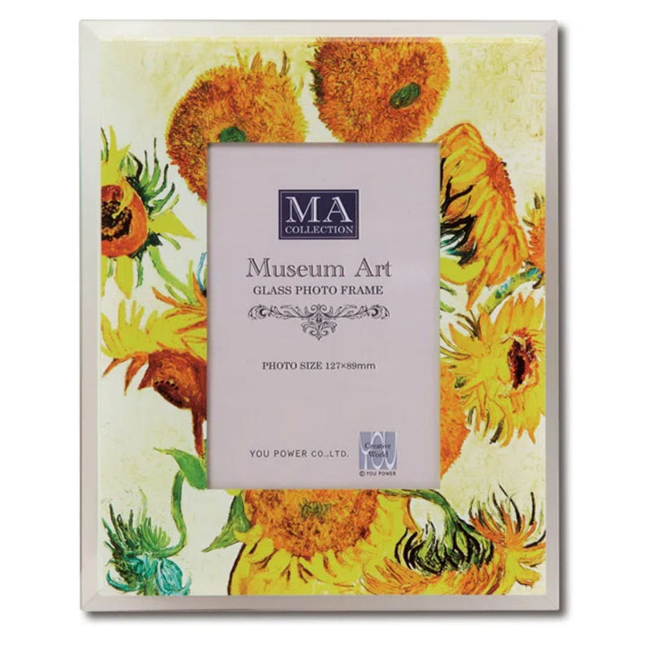 フォトフレーム名画ガラスフォトフレームL判ゴッホルノワール尾形光琳