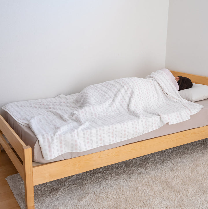 ジャガードタオルケットシングル今治タオル綿100％洗濯機OKWAXYO