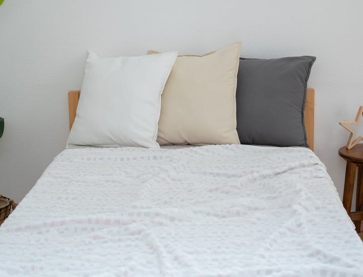 ジャガードタオルケットシングル今治タオル綿100％洗濯機OKWAXYO