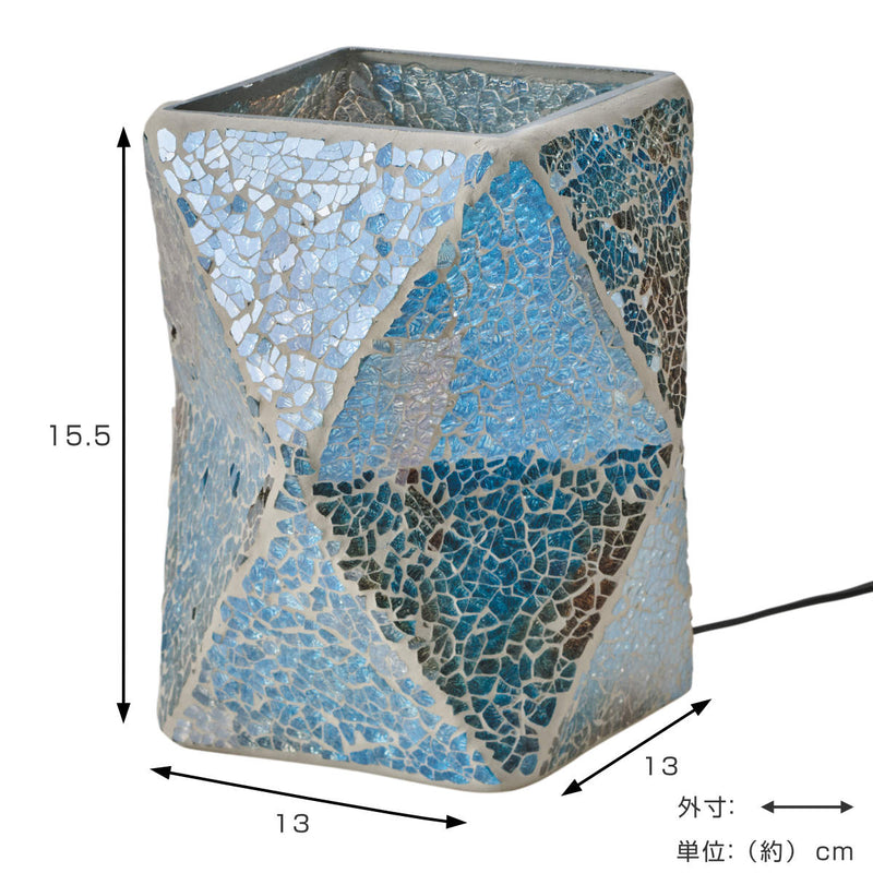 テーブルランプモザイクランプオンアルトゥコンセント型E17
