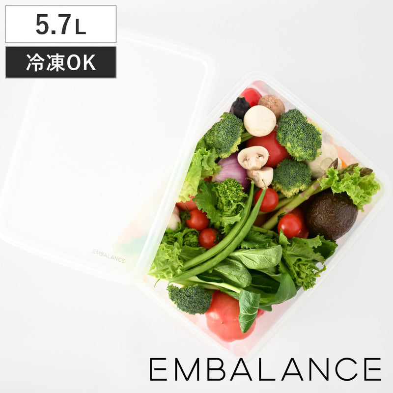 EMBALANCE保存容器5.7Lレクタングルコンテナ角型