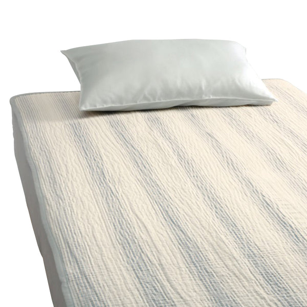 敷パッドダブル綿100％シール織り洗濯OK日本製きぎの暮らし