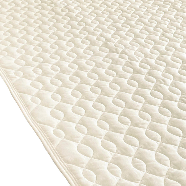 敷パッドシングル二重ガーゼ和晒し日本製洗濯OKourstyle