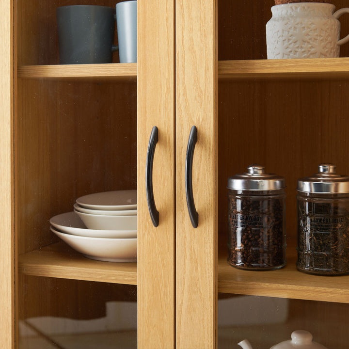 並べて使える食器棚幅60cm2口コンセントスライド棚Aタイプ