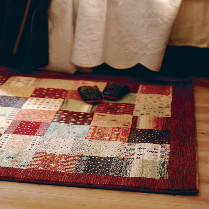 ラグリーズバフウィルトン織り133×195cmホットカーペット対応