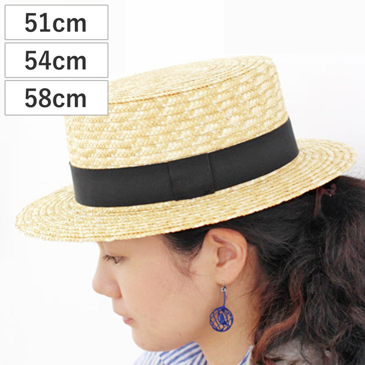 帽子カンカン帽WILLYSCanotierフランス製51cm54cm58cm