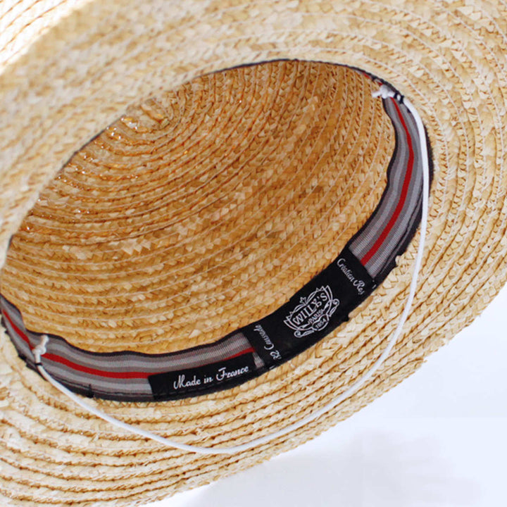 帽子カンカン帽WILLYSCanotierフランス製51cm54cm58cm