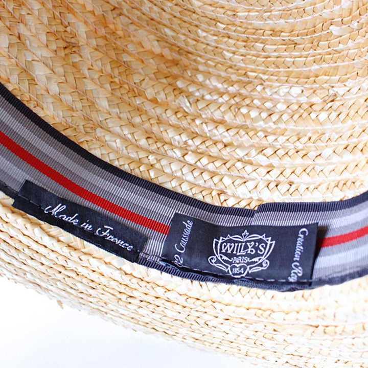 帽子カンカン帽WILLYSCanotierフランス製51cm54cm58cm
