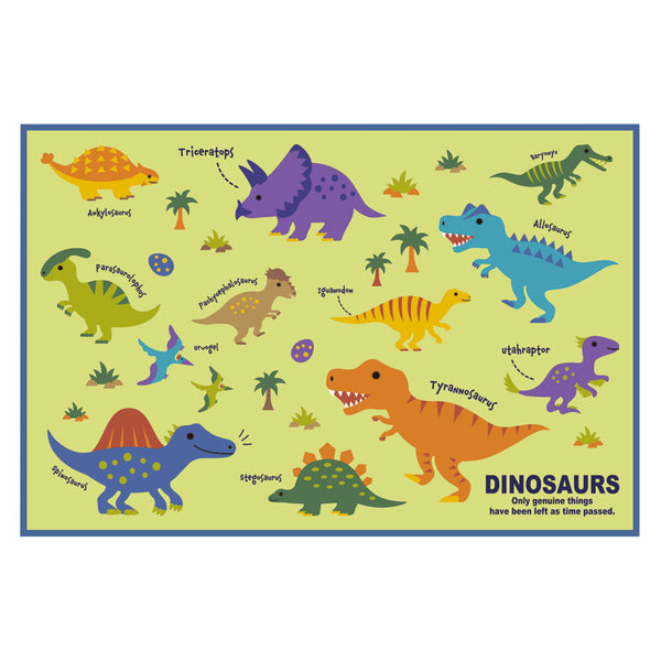 レジャーシート60×90cmSサイズディノサウルスピク