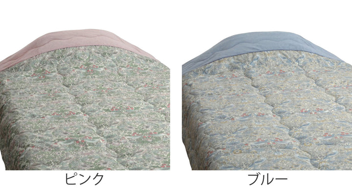 肌掛け布団シングルいちご泥棒V＆A洗濯OK