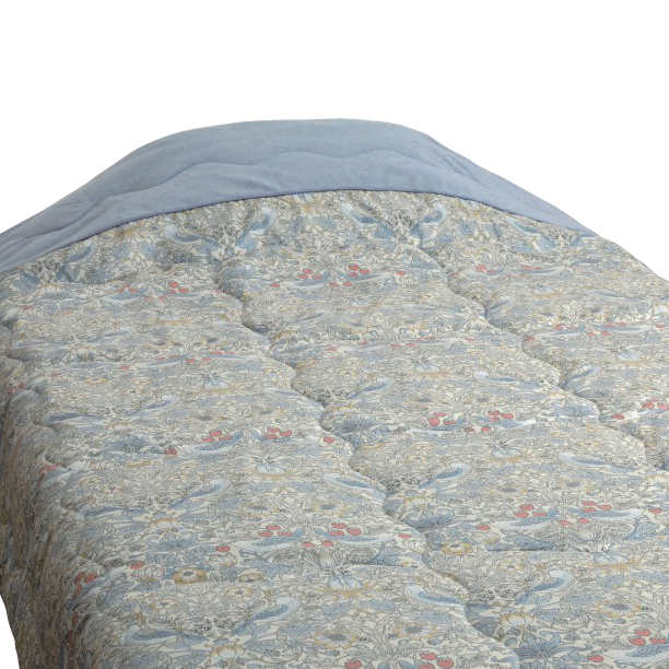 肌掛け布団シングルいちご泥棒V＆A洗濯OK