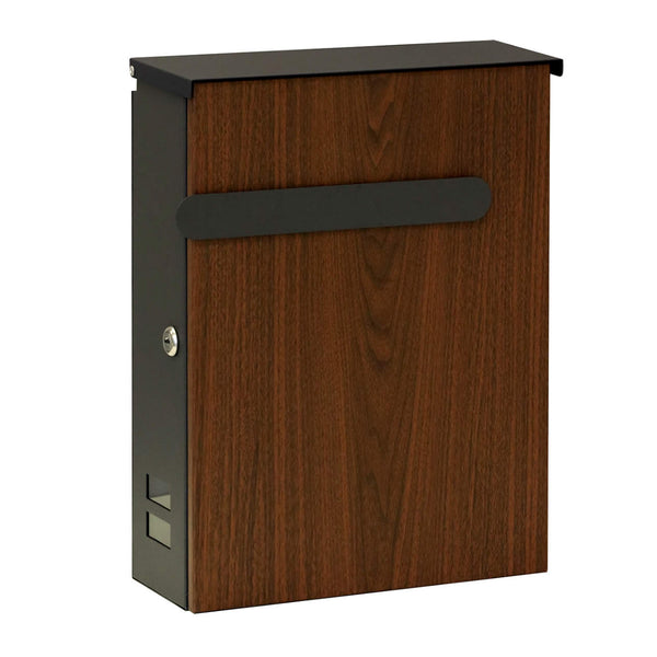 郵便ポスト木目調Bellベル壁掛