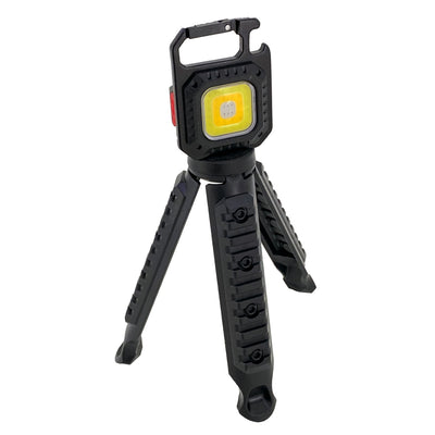 防災ライト ワークライト プロ カラビナ付き 3脚 USB充電式