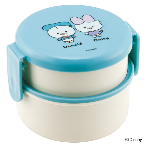 お弁当箱2段500ml抗菌丸型ランチボックスユルルンドナルド