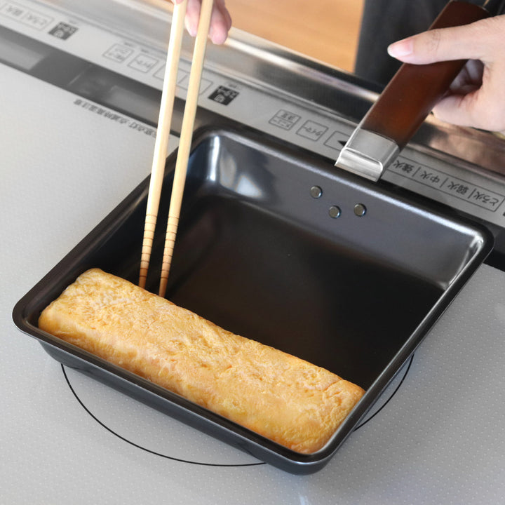 卵焼き器20×20cmIH対応鉄製ワイド日本製正方形