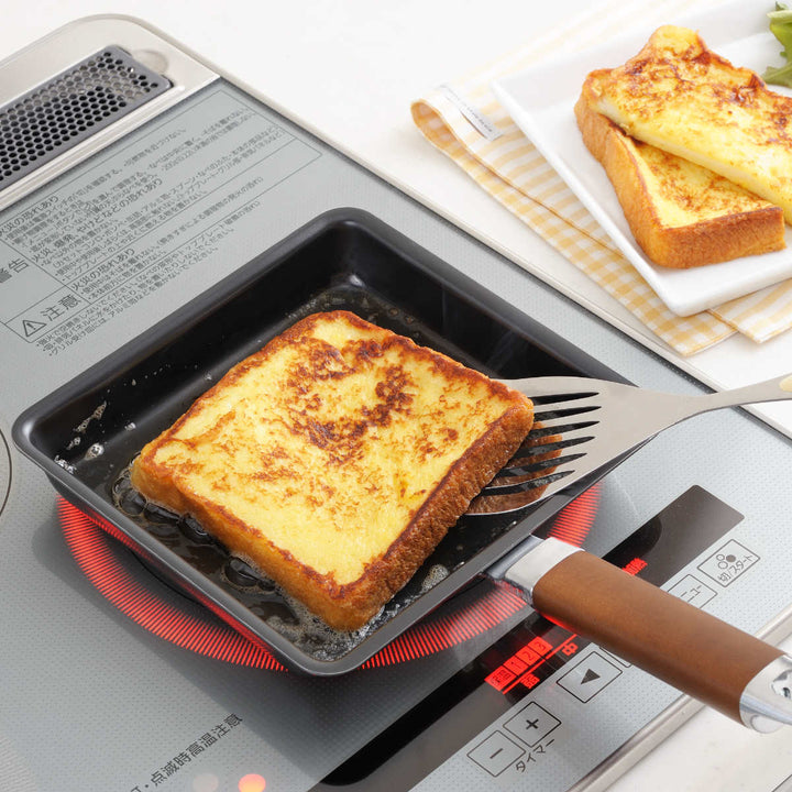 卵焼き器20×20cmIH対応鉄製ワイド日本製正方形