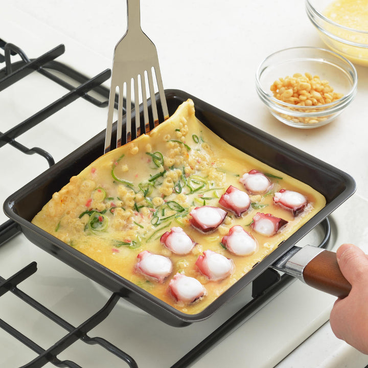 卵焼き器20×20cmIH対応鉄製ワイド日本製正方形