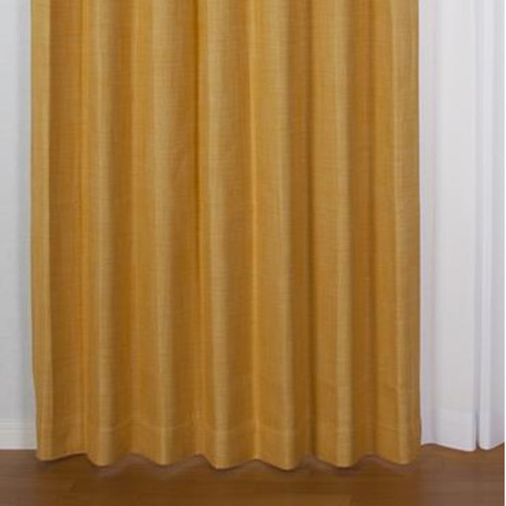 カーテン2級遮光ジェード100×135～200cm2枚形状記憶洗えるイエロー