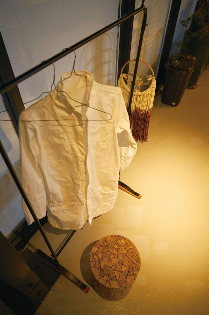 ハンガーラック幅95cmアイアン天然木