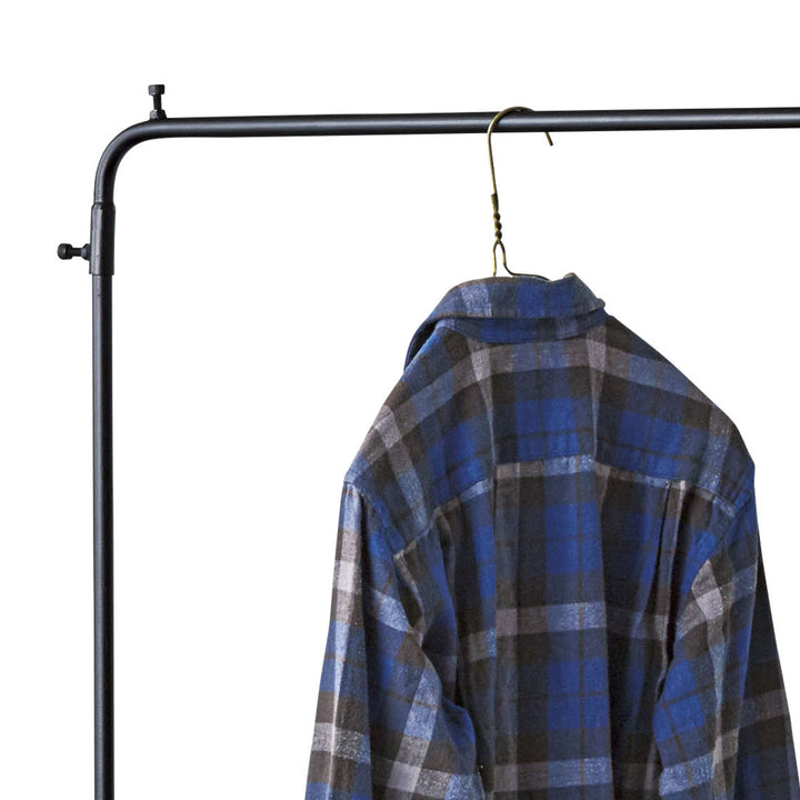 ハンガーラック幅95cmアイアン天然木