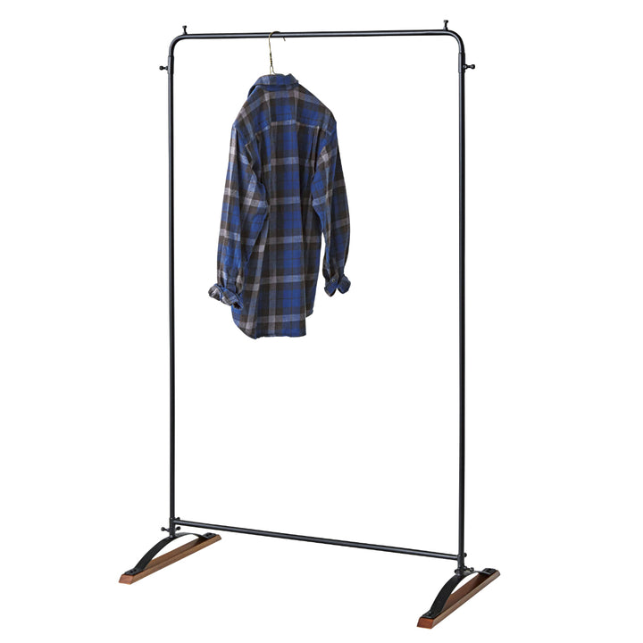 ハンガーラック幅95cmアイアン天然木