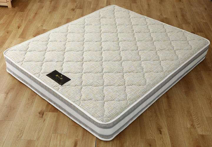 硬さの選べるマットレスダブル咲夜レアルサンライズイエローポケットコイル