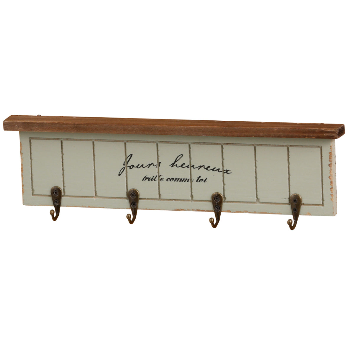 フック 壁掛け ラルモニ ウォールフック 4連 木製 壁面収納 – ハウジー