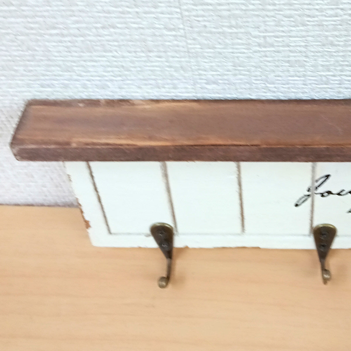 フック 壁掛け ラルモニ ウォールフック 4連 木製 壁面収納 – ハウジー