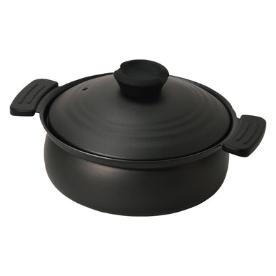 卓上鍋 18cm IH対応 軽量 フッ素樹脂加工