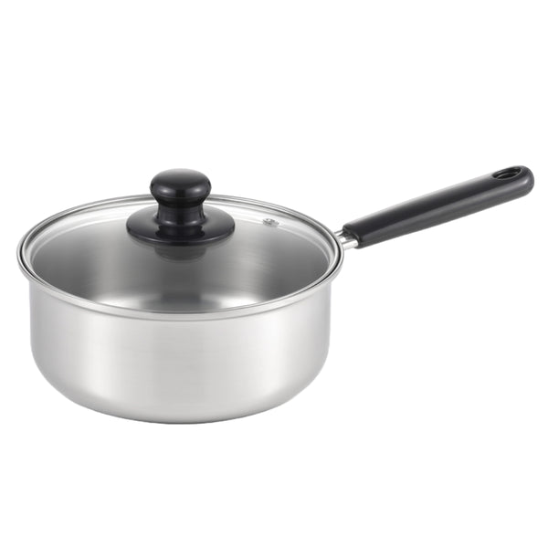 片手鍋20cmIH対応クックルックベーシックステンレス製日本製