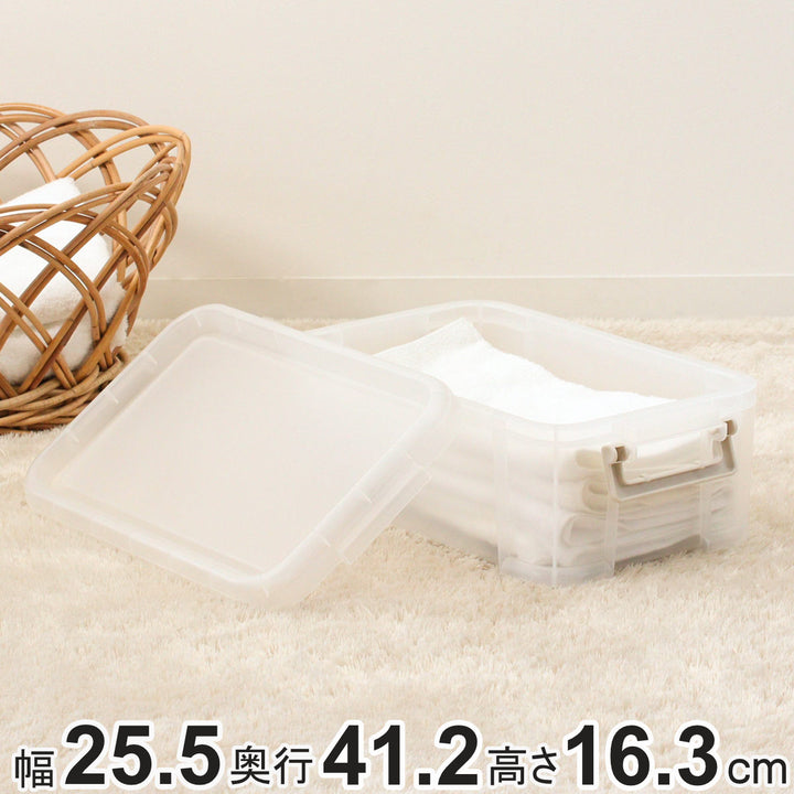 収納ケースナチュラトラックス小物41S幅25.5×奥行41.2×高さ16.3cm