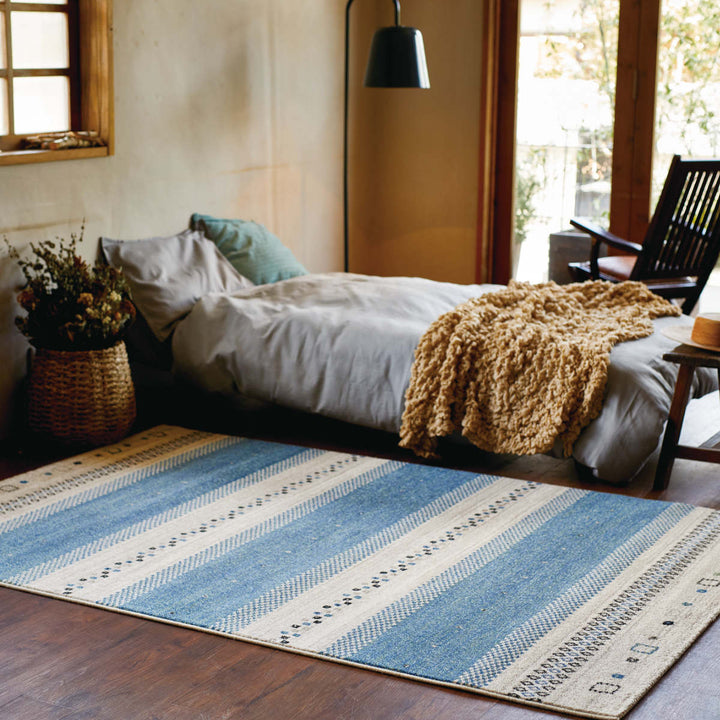 ラグウィルトン織りジーバ133×195cmホットカーペット対応