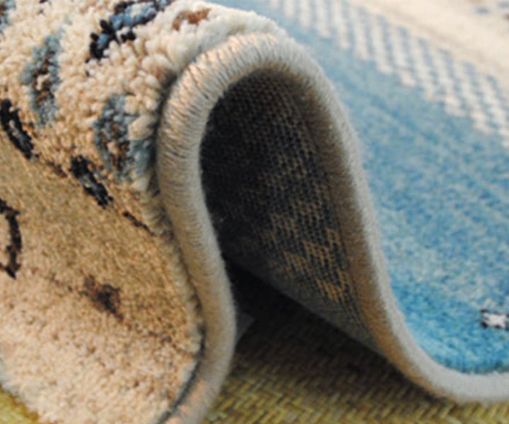 ラグウィルトン織りジーバ133×195cmホットカーペット対応