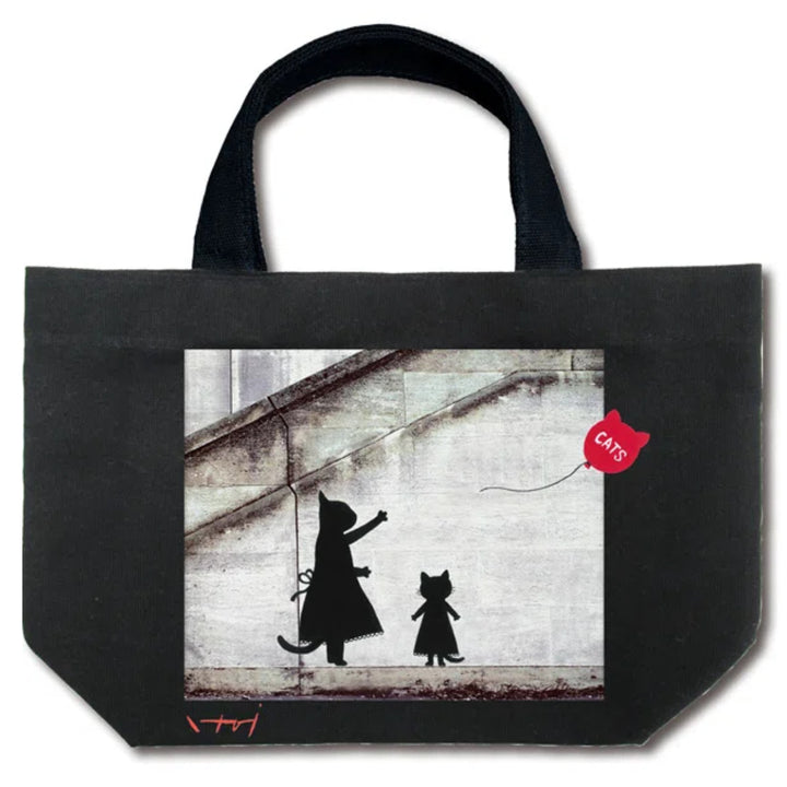 ランチバッグ糸井忠晴コットンランチバッグキャッツ