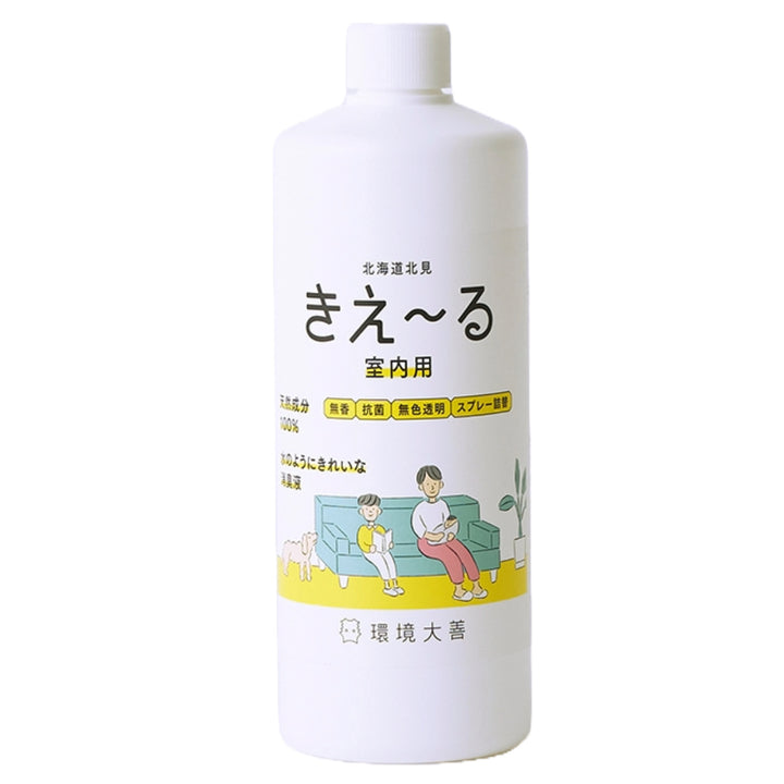 詰替用消臭剤きえ～る室内用500mlH-KSN-500T