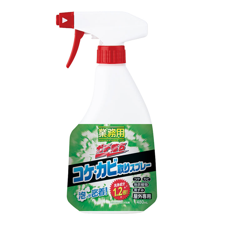 洗剤業務用ガチ落ちコケカビ取り泡タイプ480ml