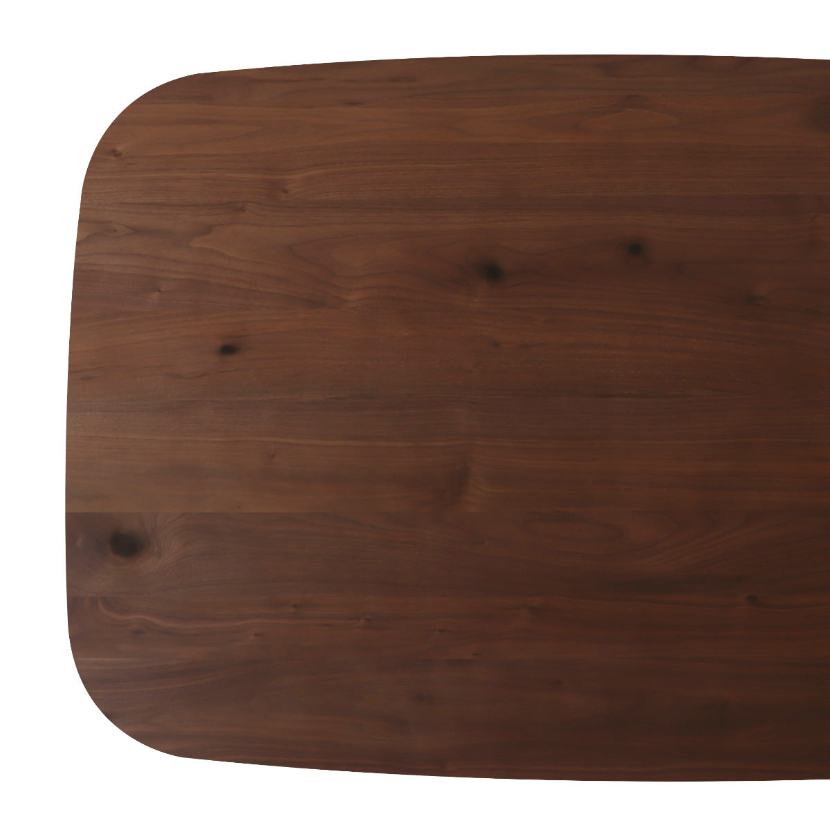 ダイニングテーブル ウォールナット材 4本脚タイプ 幅180×奥行90cm