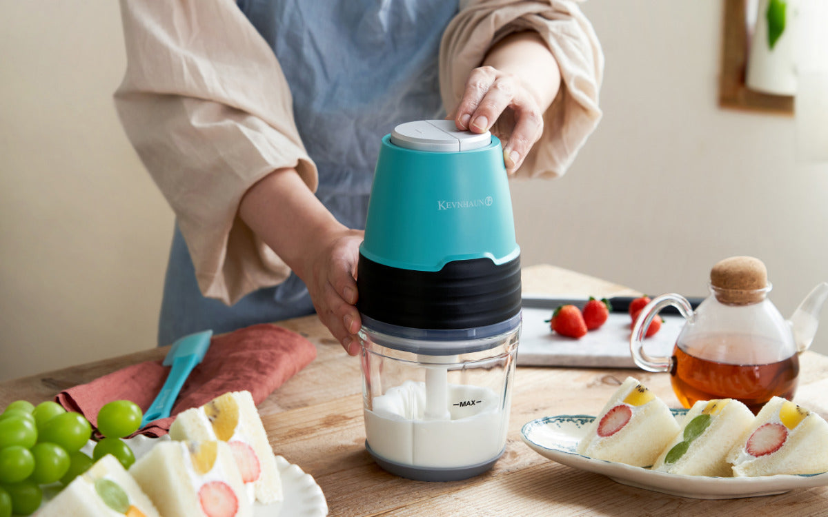 KEVNHAUN フードプロセッサー スパチュラ付き オールインワンカッター