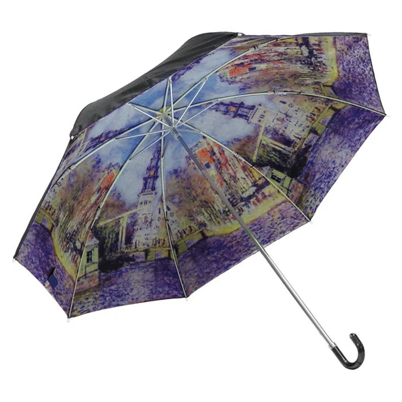 折りたたみ傘晴雨兼用名画折りたたみ傘モネ