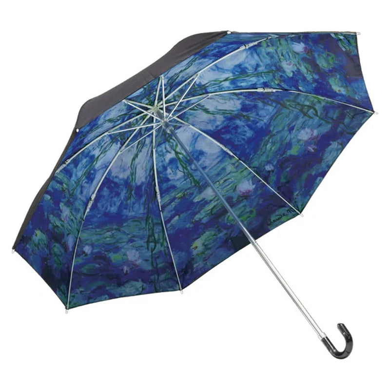 折りたたみ傘晴雨兼用名画折りたたみ傘モネ