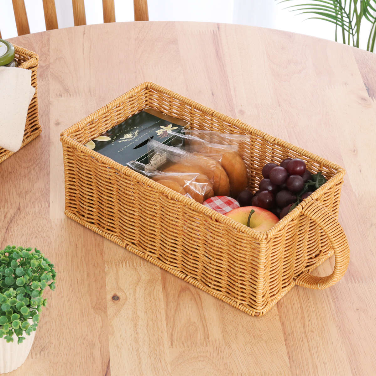 吊戸棚ボックス 洗えるバスケット ハンドル付き – ハウジー