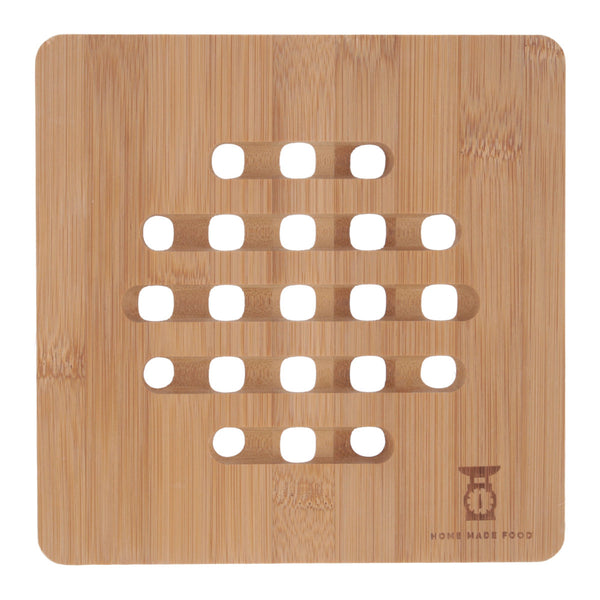 鍋敷きバンブースクエアラウンド