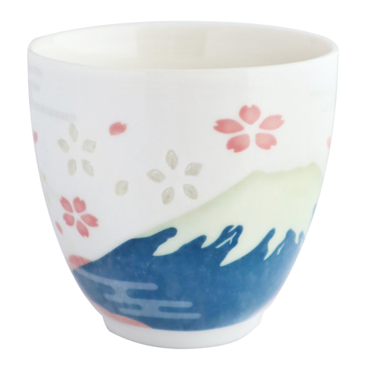 湯呑み200mlいろあかり磁器