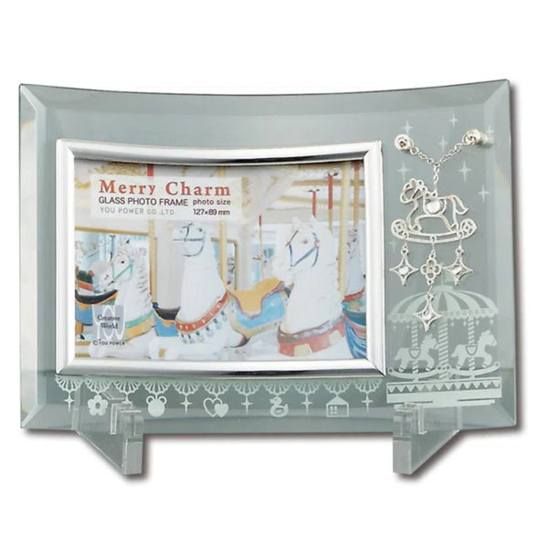 フォトフレームメリーチャームガラス1ウィンドーL判