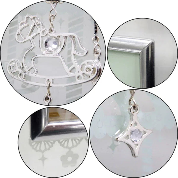 フォトフレームメリーチャームガラス3ウィンドーL判