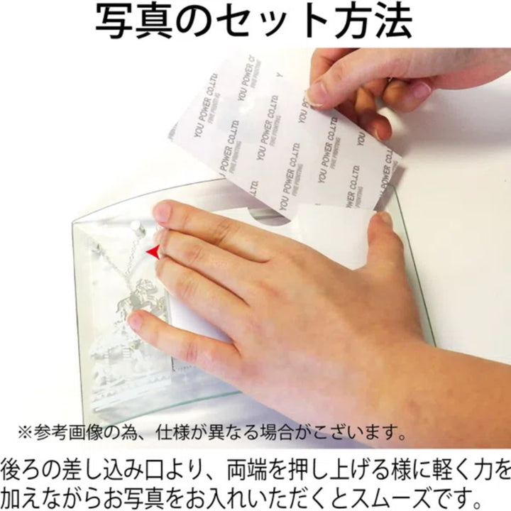 フォトフレームメリーチャームガラス4ウィンドーL判2L判