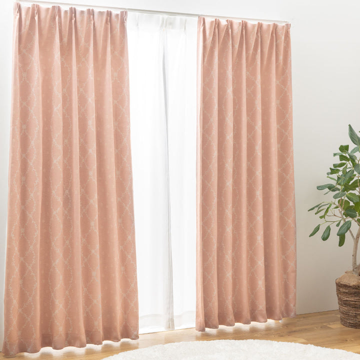 カーテン2級遮光メロウ100×133～200cm2枚、150×178cm・200×178cm・200×230cm1枚形状記憶