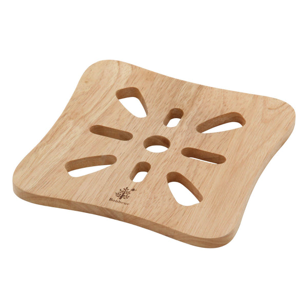 鍋敷き木製トリベットボヌール