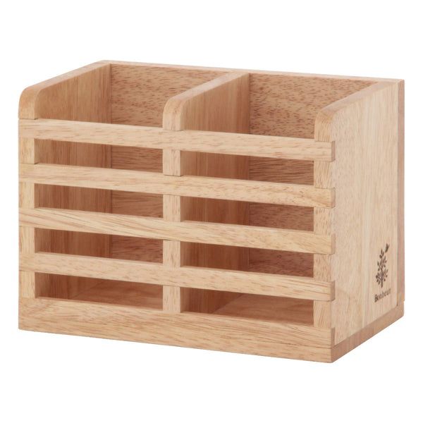 カトラリースタンド木製カトラリー収納スタンド仕切り付きボヌール